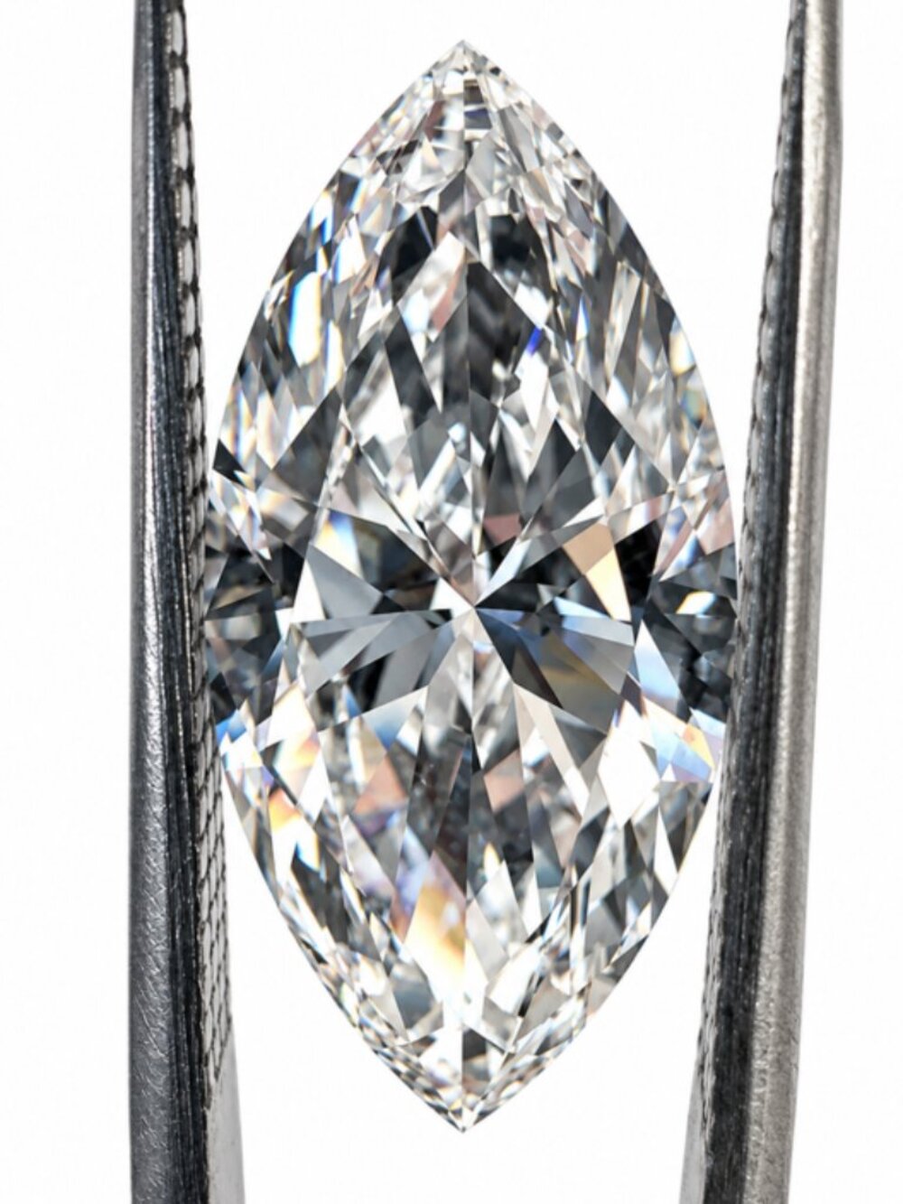 Loose 4.10 Carat Marquise-cut Lab Grown Diamond